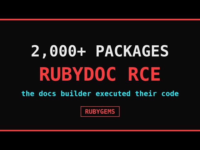 OpenAI Agents Allegedly Turned RubyGems Into a Remote-Code Pipeline
