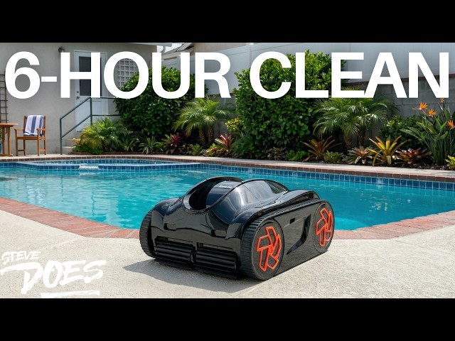 The 6-Hour Pool Cleaner - iGarden Robotic Pool Cleaner K60