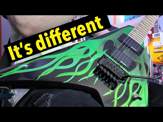 NOT Your Regular V Guitar. Badlands gx2