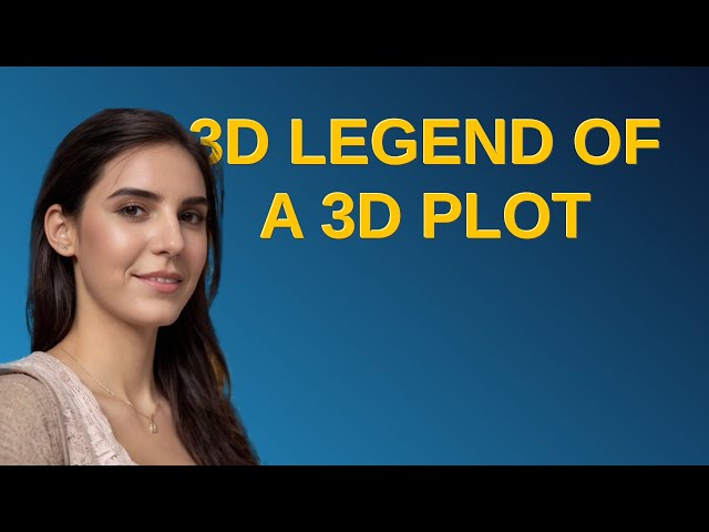 Mathematica: 3D Legend of a 3D plot