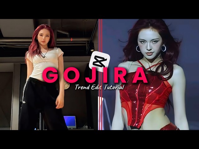 GOJIRA TREND EDIT TUTORIAL  ( step by step / capcut )