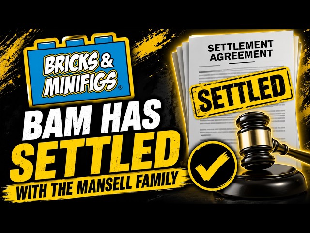 Bricks & Minifigs Has SETTLED With the Mansell Family