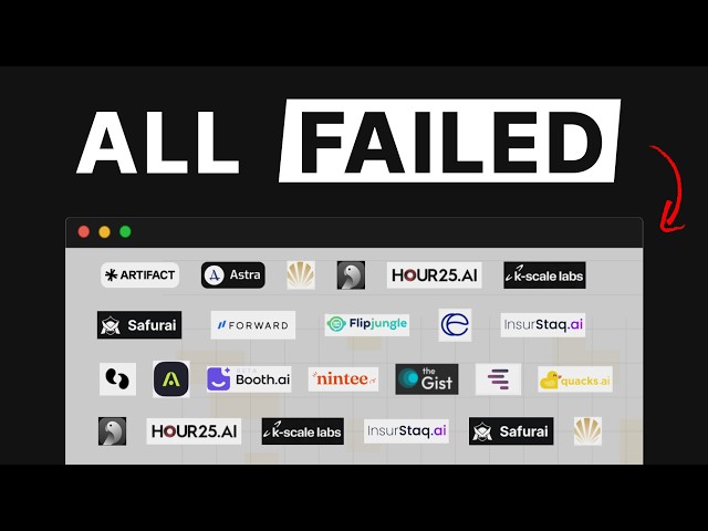 I Analyzed These Failed AI Startups