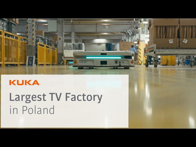 AMR Case Study in Intralogistics | TPV Displays Polska Automates Material Handling