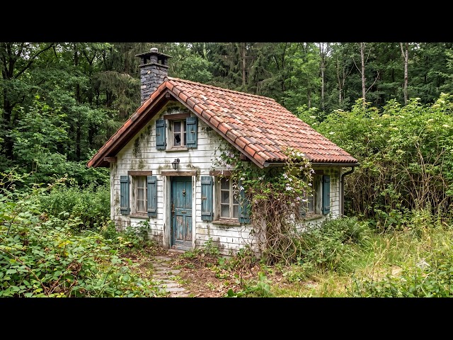Abandoned Cabin Restoration: Turning a Forgotten Ruin Into a Dream Home | ASMR Renovation