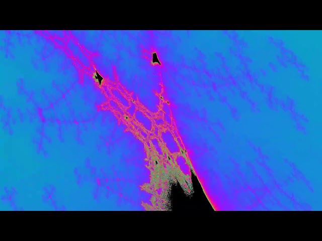 Celtic Fractal Zoom but it was made by a Python Script