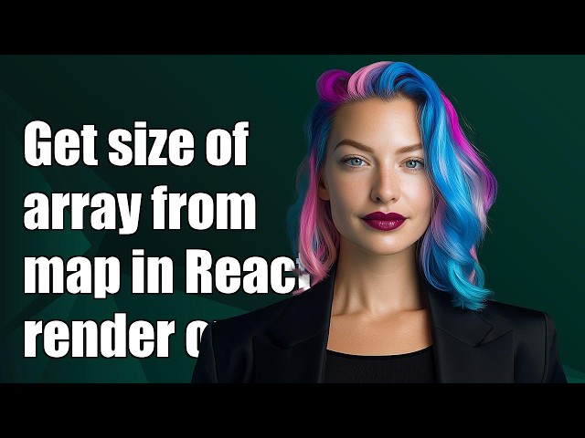 Get size of array returned by map in React render