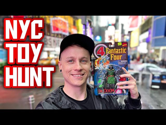 I found SO MANY good Action Figures in new York City - Toy Hunt with Sirdork