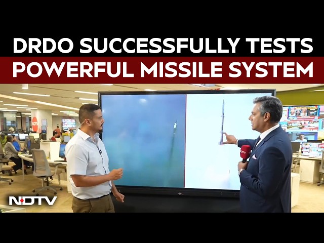 DRDO Missile Launch | India Tests Kusha Long-Range Surface-To-Air Defence Missile