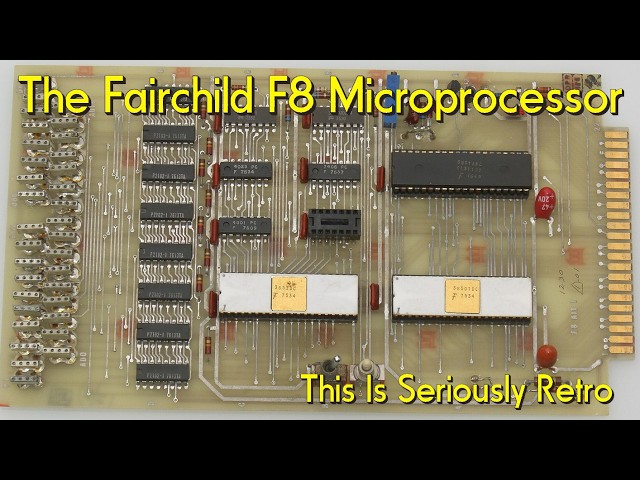 The Fairchild F8 Microprocessor: As retro as it gets #1970s #computer #electronic #retrocomputing