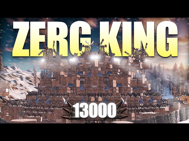 KING of ZERGS *13000 ROCKETS in 4 DAYS* (Rust Movie) - Vital Medium