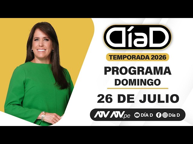 Día D en 💻 EN VIVO 📲 - Domingo 26 de Julio de 2026
