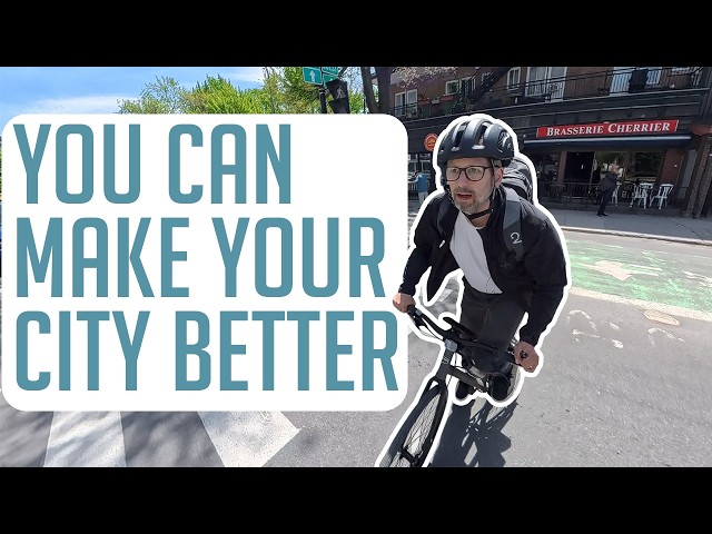 Here's how people are improving the bike-friendliness of their city right now