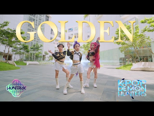 [KPop Demon Hunters In Public] "Golden" - HUNTR/X Dance By BABY WARRIORS From Vietnam