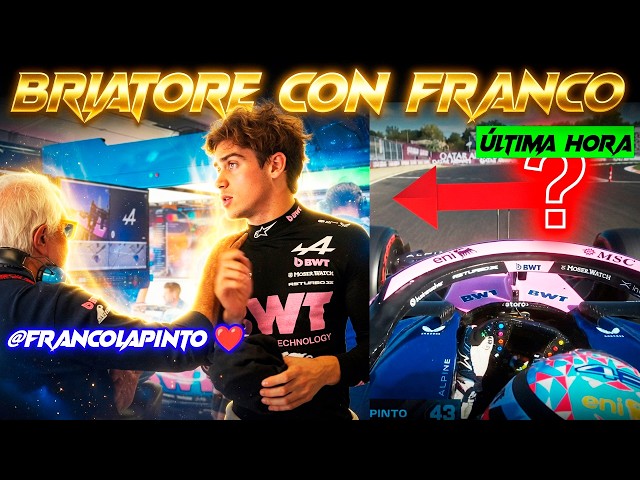 BRIATORE’S TOTAL PERSONAL BACKING FOR COLAPINTO, GASLY EXPRESSES CONCERN, BARLOW AND FRANCO PROVI...