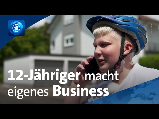 12-jähriger Unternehmer: „Ich hab halt diesen Unternehmensgeist“