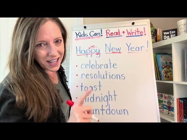 Happy New Year! - Let’s Read Some Big Words with Tricks!
