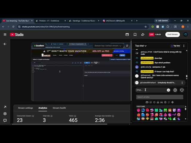 codeforce div2 live