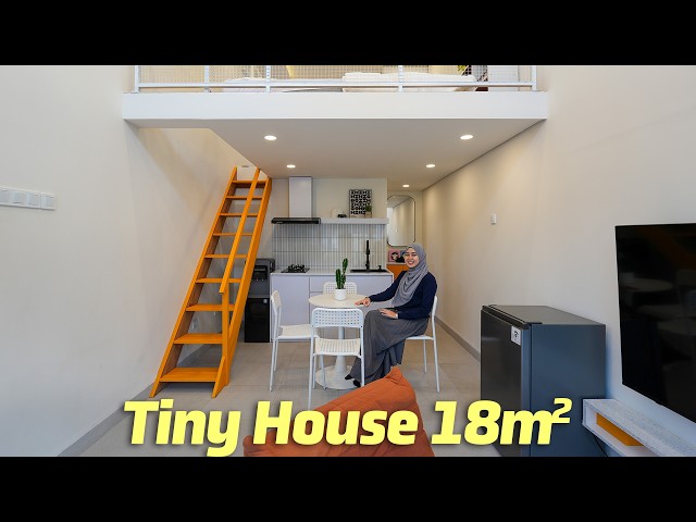 A Tiny House Only 3 Meters Wide But So Comfortable!