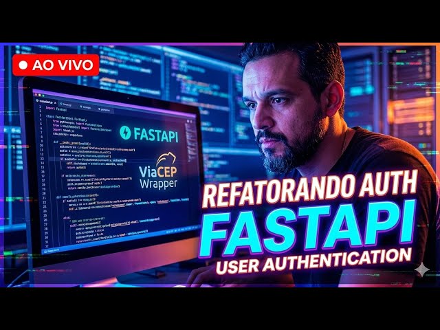 🔴 Ao Vivo: Refatorando a Autenticação do Usuário | FastAPI