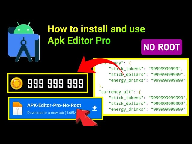 How to Install and Use APK Editor Pro | No Root