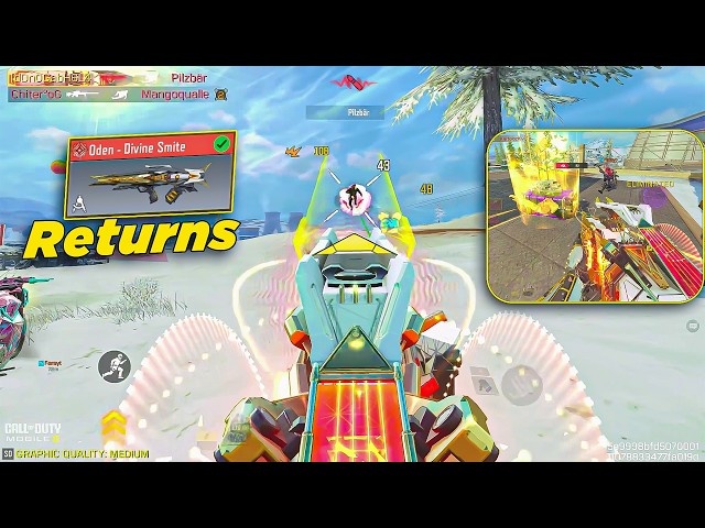 The Highest Damage AR Mythic Oden Is Finally Back 💀🔥 | COD Mobile