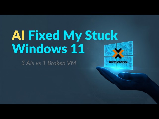 Can AI Be a System Administrator? Fixing a Stuck Windows 11 Upgrade