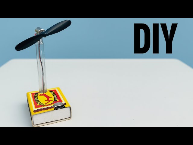 HOW TO MAKE DC FAN AT HOME || how to make simple diy science project || 