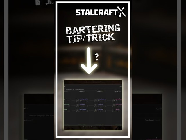 Hideout Crafting Tips for Bartering ⛏️⚙️ #stalcraft  #stalkermmo #stalcraftgameplay