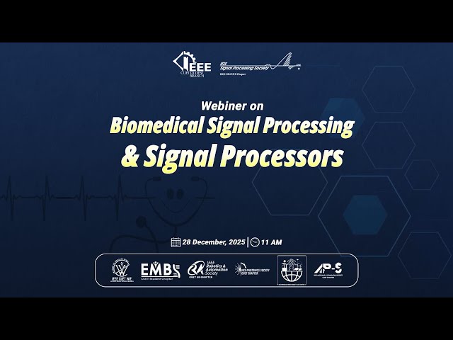Biomedical Signal Processing And Signal Processors