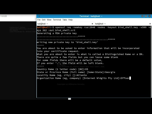 Offensive Security Official Videos Leak Socat Encrypted Bind Shells 68