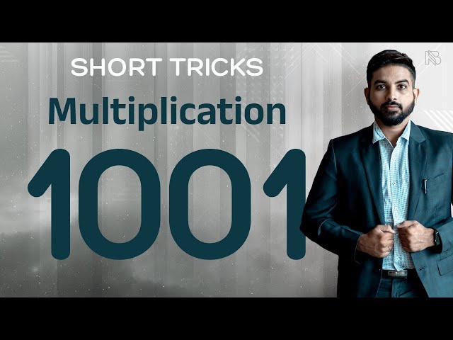 Multiplication | Short Trick by Niraj Bharwad | Maths | CCE | PSI | GPSC |
