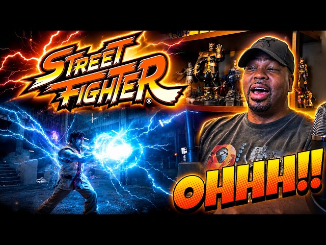 Street Fighter | Blanka vs. Ryu Special Look - Reaction!