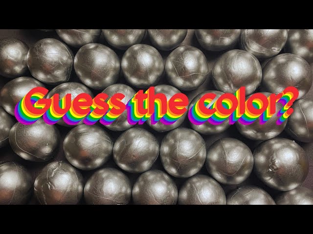 ASMR Clay Cracking - Guess The Color Game (No Talking) #claycracking #guessthecolorgame