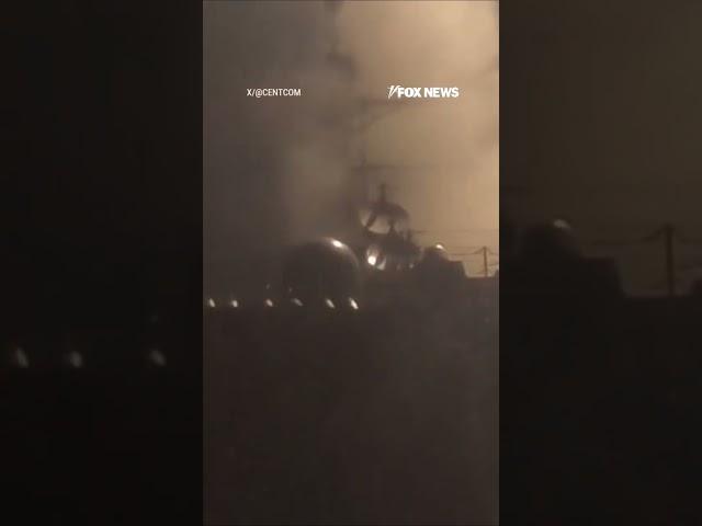 WATCH: CENTCOM releases footage as US HAMMERS Iran