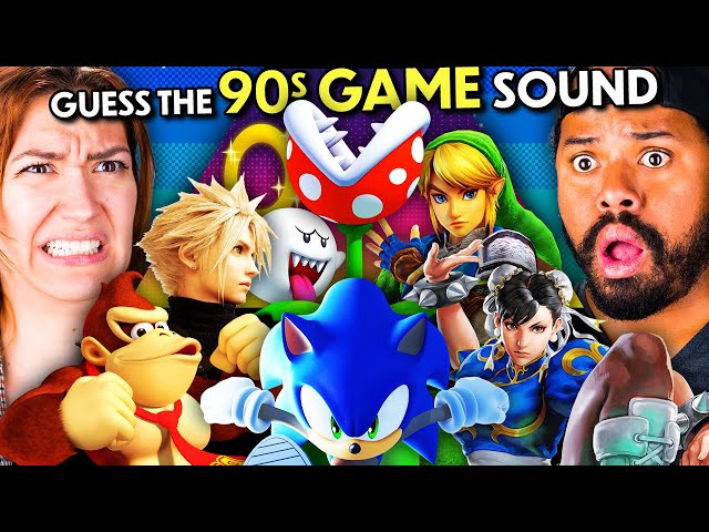 Can Adults Guess The 90s Video Game From The Sound? | React