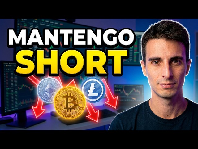 BITCOIN, ETH Y LTC EN PROFIT: Mi plan con este Short masivo 💸