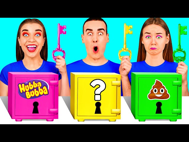 Solve the Mystery Challenge of 1000 Keys | Funny Kitchen War by BooBoom Challenge