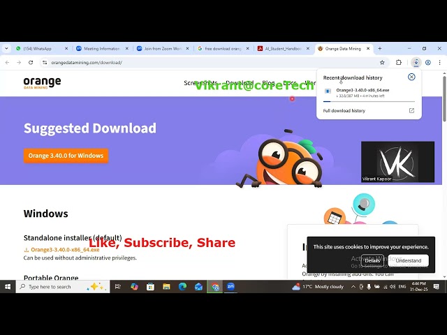 Orange Data Mining Tool   Installation