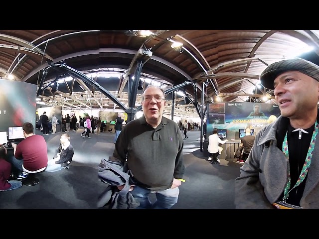 4K 3D 360° VR EGX Rezzed 2018 Nick Gollop's sage advice for game developers @ Phoenix Point