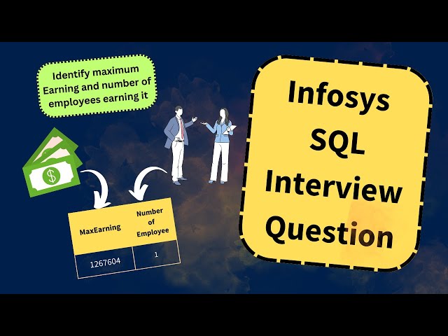 Infosys SQL Interview Question | Data Analyst | Data Scientist | Software Engineer | Full Stack