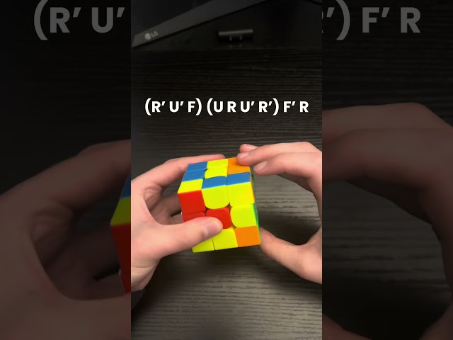 How To Solve OLL 31  #rubikscube #cubing #speedcubing #oll #tutorial