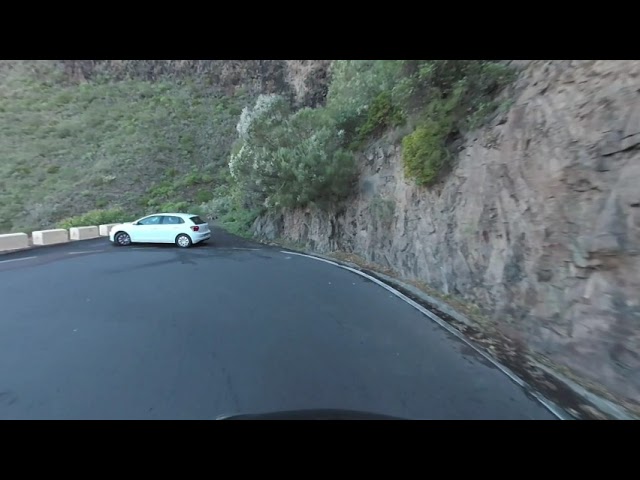 Vuze XR VR 180 3D Mountain road to (almost) Masca Tenerife