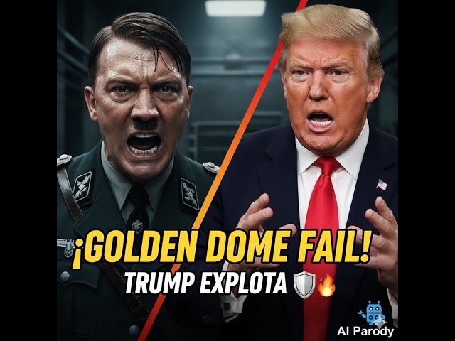 TRUMP exige el "GOLDEN DOME" tras la falla del Iron Dome 🛡️ (IA Parodia)