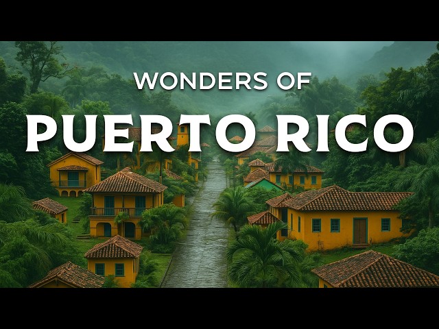 Maravillas de Puerto Rico | ¡Los lugares escondidos de los que nadie habla! | Video de viaje 4K