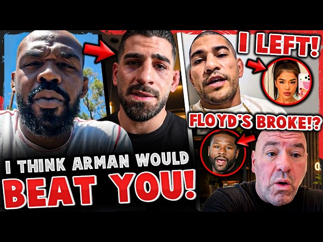 Alex Pereira OPENS UP on BREAKUP! Jon Jones & Ilia Topuria! Dana White on Floyd MONEY PROBLEM!
