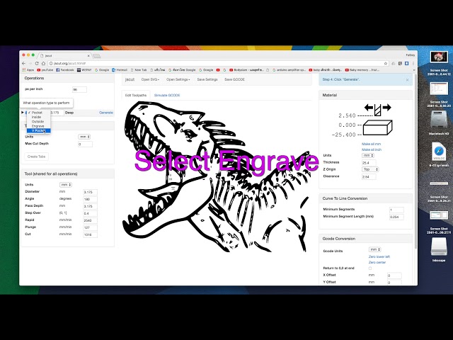 Convert Image to G-CODE for CNC machine
