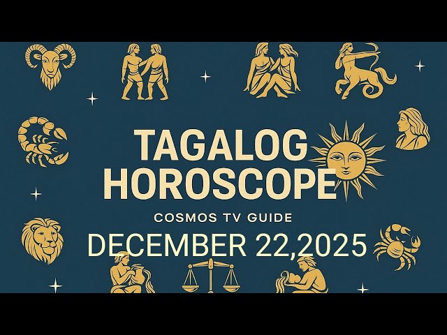 Tagalog Horoscope: Gabay ng Kapalaran sa Iyong Zodiac Today| #GoodVibesPH #bituinngkapalaran