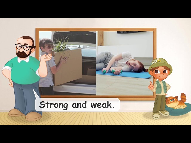 Opposite Adjectives | English Song