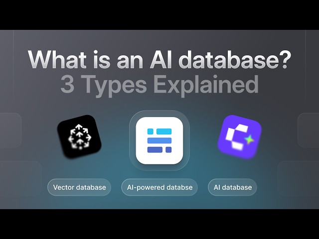 AI Database vs Vector Database: What's the Difference?